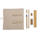 Astuccio arrotolabile in cotone personalizzabili Astuccio arrotolabile in cotone personalizzabili