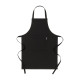 Grembiule da cucina lungo in cotone con tasca frontale Promozionali