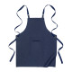Grembiule da cucina lungo in denim di cotone personalizzabili Grembiule da cucina lungo in denim di cotone personalizzabili