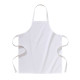 Grembiule lungo bianco in cotone 70x85 cm Stampa il tuo logo Grembiule lungo bianco in cotone 70x85 cm Stampa il tuo logo