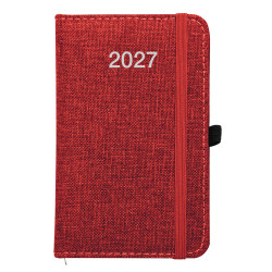 Agenda settimanale con copertina in R-PET 9X14 Agenda settimanale con copertina in R-PET 9X14