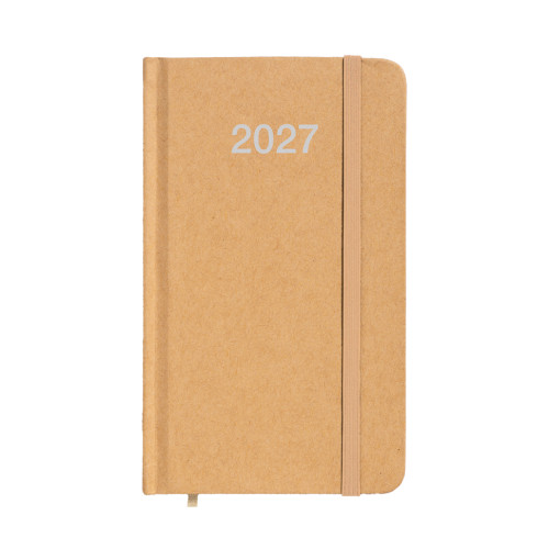 Agendina settimanale 14X9  in cartoncino ecologiche