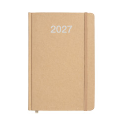 Agenda settimanale copertina rigida con elastico 21 X 15