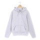 Felpa con cappuccio full zip tessuto rigenerato personalizzabili Felpa con cappuccio full zip tessuto rigenerato personalizzabili