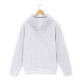 Felpa con cappuccio full zip tessuto rigenerato personalizzabili Felpa con cappuccio full zip tessuto rigenerato personalizzabili