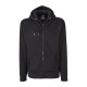 Felpa con cappuccio full zip tessuto rigenerato personalizzabili Felpa con cappuccio full zip tessuto rigenerato personalizzabili