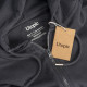 Felpa con cappuccio full zip tessuto rigenerato personalizzabili Felpa con cappuccio full zip tessuto rigenerato personalizzabili