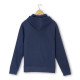 Felpa con cappuccio full zip tessuto rigenerato personalizzabili Felpa con cappuccio full zip tessuto rigenerato personalizzabili