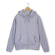 Felpa con cappuccio full zip tessuto rigenerato personalizzabili Felpa con cappuccio full zip tessuto rigenerato personalizzabili