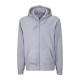Felpa con cappuccio full zip tessuto rigenerato personalizzabili Felpa con cappuccio full zip tessuto rigenerato personalizzabili