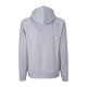 Felpa con cappuccio full zip tessuto rigenerato personalizzabili Felpa con cappuccio full zip tessuto rigenerato personalizzabili