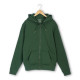 Felpa con cappuccio full zip tessuto rigenerato personalizzabili Felpa con cappuccio full zip tessuto rigenerato personalizzabili