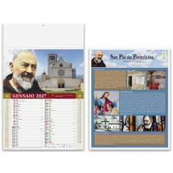 Calendario illustrato SAN PIO Calendario illustrato SAN PIO