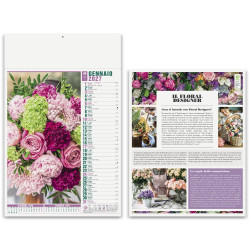 Calendari illustrati Fiori Calendari illustrati Fiori
