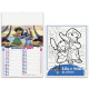 Calendari per bambini con personaggi delle favole