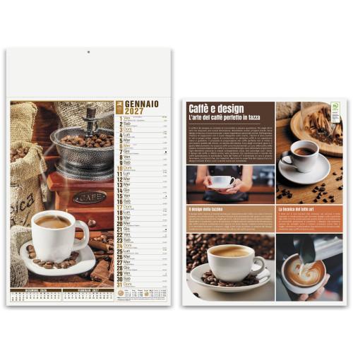 Calendario COFFEE & LOUNGE BAR personalizzabile Calendario COFFEE & LOUNGE BAR personalizzabile