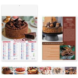 Calendario illustrato Dolci Calendario illustrato Dolci