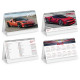 Calendario da tavolo illustrato Auto Sportive