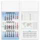 Calendario trittico SPIRAL promozionale Calendario trittico SPIRAL promozionale