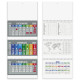 Calendario Trittico Spiral color personalizzabili Calendario Trittico Spiral color personalizzabili