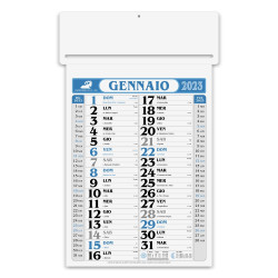 Calendario olandese PASSAFOGLIO MIGNON Calendario olandese PASSAFOGLIO MIGNON