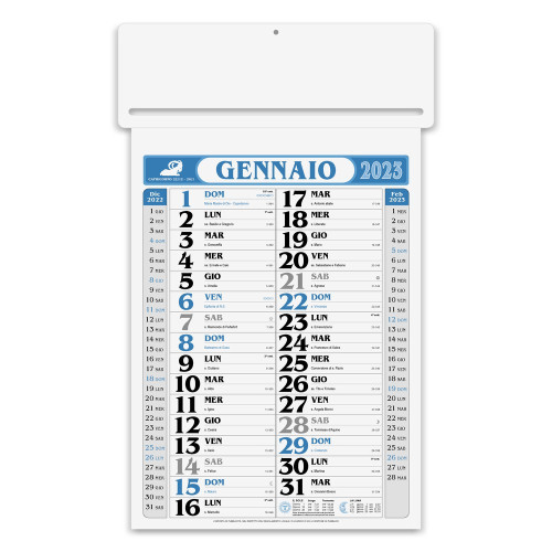 Calendario olandese PASSAFOGLIO MIGNON personalizzabile