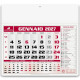 Calendari Murali Modello quadrato Americano Calendari Murali Modello quadrato Americano