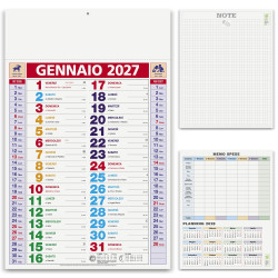 Calendario OLANDESE MULTICOLOR Calendario OLANDESE MULTICOLOR