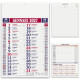 Calendario olandese QUADRETTATO promozionale Calendario olandese QUADRETTATO promozionale