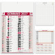 Calendario olandese BACK NOTES personalizzabile