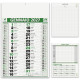 Calendario olandese BACK NOTES personalizzabile