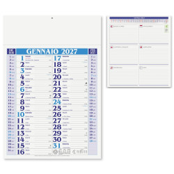Calendario olandese a due colori Calendario olandese a due colori