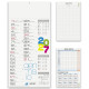 Calendario Shaded moderno con la tua Pubblicità Calendario Shaded moderno con la tua Pubblicità