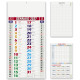 Calendario Olandese Multicolor corpo con grafica in quadricromia Calendario Olandese Multicolor corpo con grafica in quadricromia