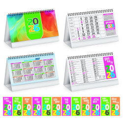 Calendari da tavolo Fluo Calendari da tavolo Fluo