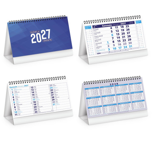 Calendario da tavolo 12 fogli più copertina Calendario da tavolo 12 fogli più copertina