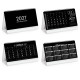 Calendario da tavolo Table Black personalizzato Calendario da tavolo Table Black personalizzato