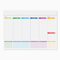 MINI PLANNING MULTICOLOR MINI PLANNING MULTICOLOR