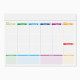 MINI PLANNING MULTICOLOR promozionale MINI PLANNING MULTICOLOR promozionale