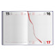 Agenda giornaliera a quadretti 15x21 cm personalizzabile