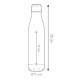 Borraccia termica STEEL BOTTLE 500ml personalizzabili Borraccia termica STEEL BOTTLE 500ml personalizzabili