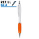 Penne corpo in colore bianco solid grip colorata