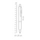 Penne corpo in colore bianco solid grip colorata