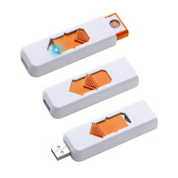 Accendini usb antivento Base bianca