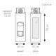 Accendino ricaricabile USB resistenza elettrica Accendino ricaricabile USB resistenza elettrica