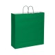 SHOPPER in carta kraft bianca promozionale