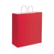 Shopper kraft bianca 36x41x12 Stampa il tuo logo