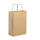 Shopper in carta naturale 28x39x10 Stampa il tuo logo Shopper in carta naturale 28x39x10 Stampa il tuo logo