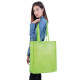 Shopper in TNT soffietto e manici lunghi
