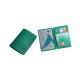 Portacards 2 tasca trasparenti in pvc